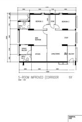 Blk 574 Hougang Street 51 (Hougang), HDB 5 Rooms #624141011